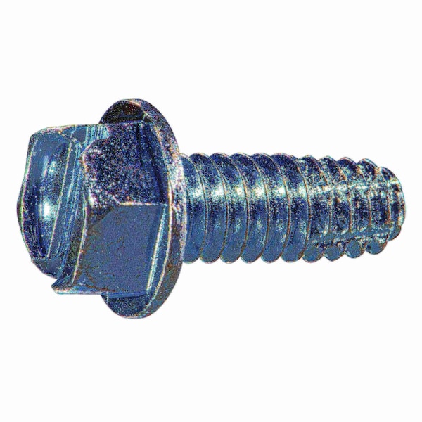 Midwest Fastener Sheet Metal Screw, 1/4" x 5/8 in, Zinc Plated Steel Flange Hex Head 20 PK 931782 - main